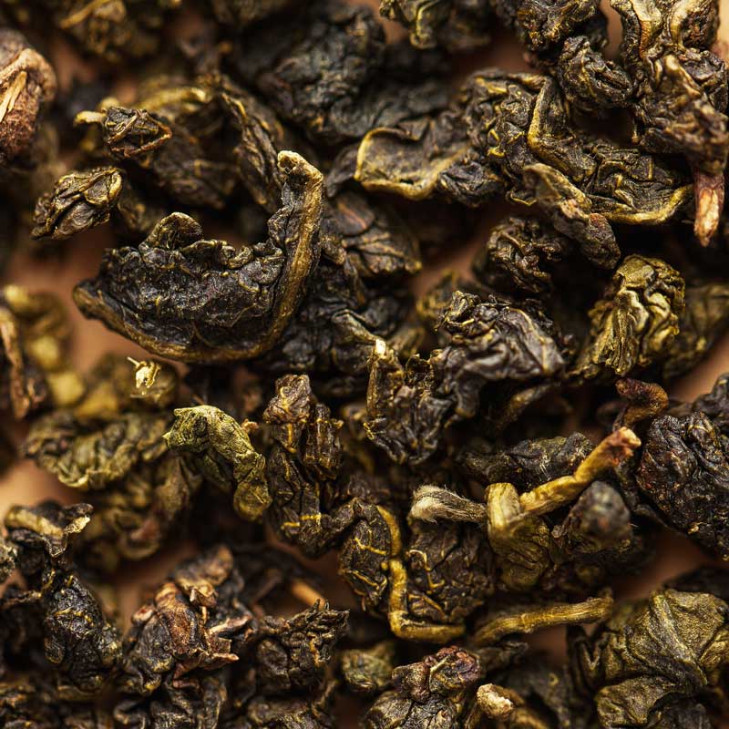 Milk Oolong Close Up view